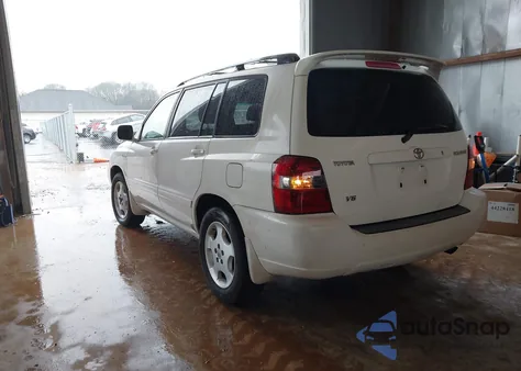 2006 Toyota Highlander Limited V6 из США, поврежденный, VIN JTEDP21A360102137